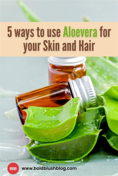 5 ways to use aloevera for skin and hair | Silky smooth hair ...