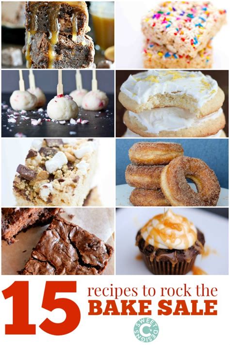 15 easy bake sale recipes