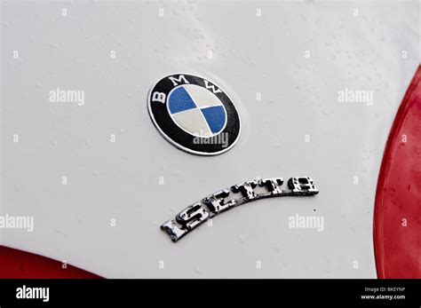 BMW Isetta bubble car badge on front door Stock Photo - Alamy