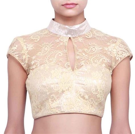 30+ Elegant Collar Neck Blouse Designs for Wedding Attire 2024