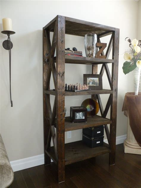 Ana White | Rustic Bookcase - DIY Projects