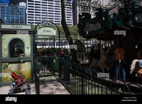 Bryant park carousel hi-res stock photography and images - Alamy