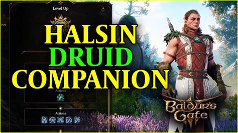 How to Recruit Halsin Druid as Companion in Baldur's Gate 3 (Highlights) - YouTube