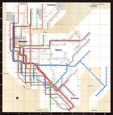 Massimo Vignelli Explains His Iconic 1972 New York City Subway Map | Open Culture