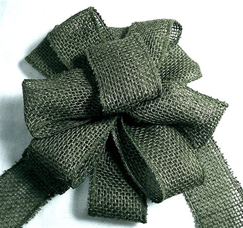 Wired Burlap Ribbon from American RIbbon Manufacturers