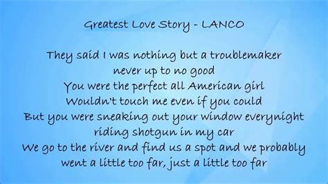 Greatest Love Story - LANCO Lyrics Chords - Chordify