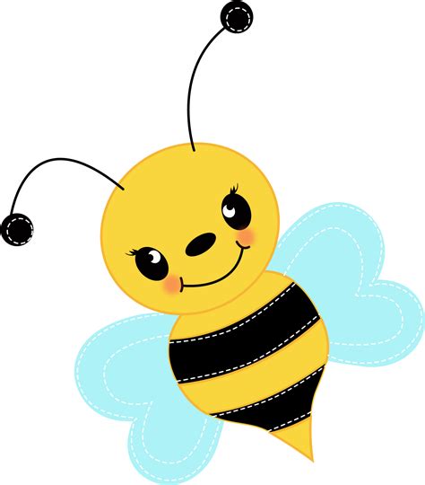 Imagination Clipart - Transparent Cute Bee Png - Full Size Clipart ...