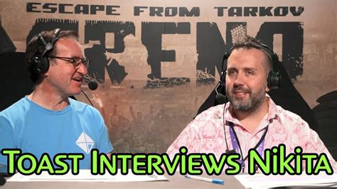 Nikita Interview about Escape from Tarkov Arena at TwitchCon 2023 Las Vegas - ToastRackTV - YouTube