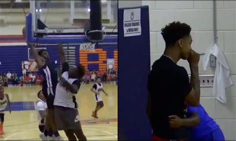 Bronny James Nearly Threw Down A Vicious Poster Dunk & Ended A High School Player's Life (VIDEO)