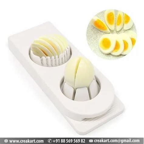 Plastic White Egg Cutter Egg Slicer at best price in Nagpur | ID: 22816353533