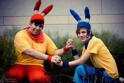 Plusle and Minun Cosplay by SquallXRoxas on DeviantArt