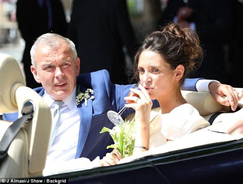 Claudia Winkleman wears maxi dress to London wedding | Daily Mail Online