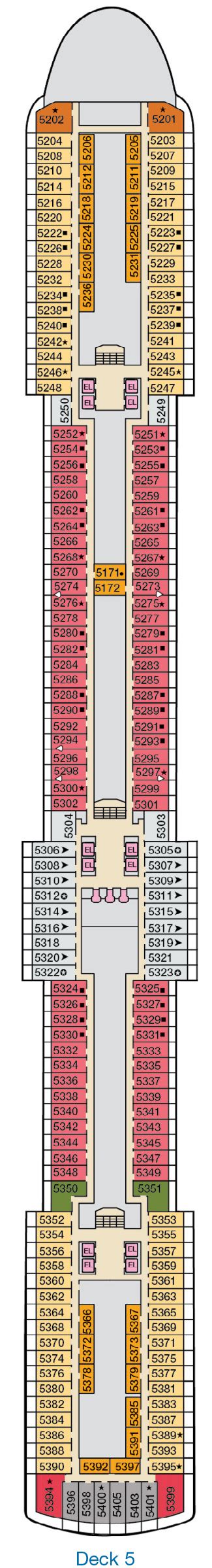 Carnival Luminosa – Deck Plans - Planet Cruise