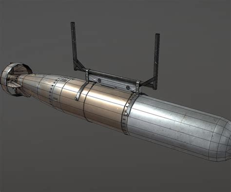 ArtStation - US Torpedo MARK13-2 | Game Assets