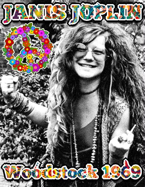 Janis Joplin Woodstock Poster - art-scalawag