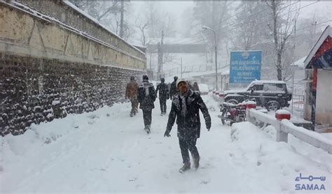 Pleasant respite: Murree’s snowfall brings cheer as Punjab grapples ...