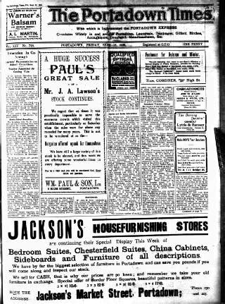 Portadown Times in British Newspaper Archive