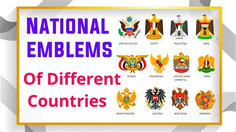 National Symbols of different countries || For Competitive world ...