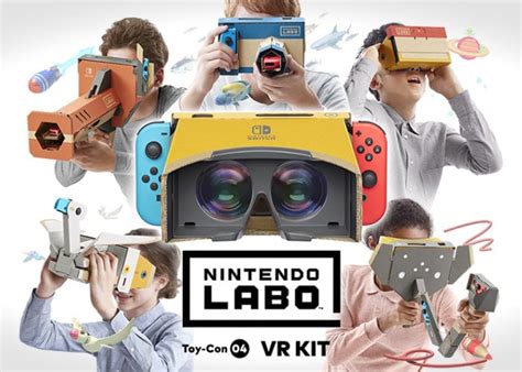 Switch VR Labo kits unveiled by Nintendo - Geeky Gadgets