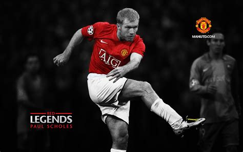 Paul Scholes-Red Legends-Manchester United wallpaper Preview | 10wallpaper.com