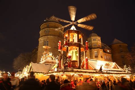 Christmas Market Town in Stuttgart