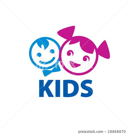 vector logo kids - Stock Illustration [28868870] - PIXTA