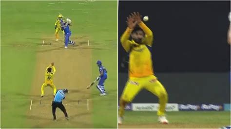 IPL 2023: WATCH – Ravindra Jadeja takes a sensational reflex catch off his own bowling to ...