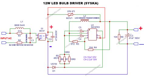 9W Led Bulb Driver Circuit | 7W LED Driver Circuit | LED Driver