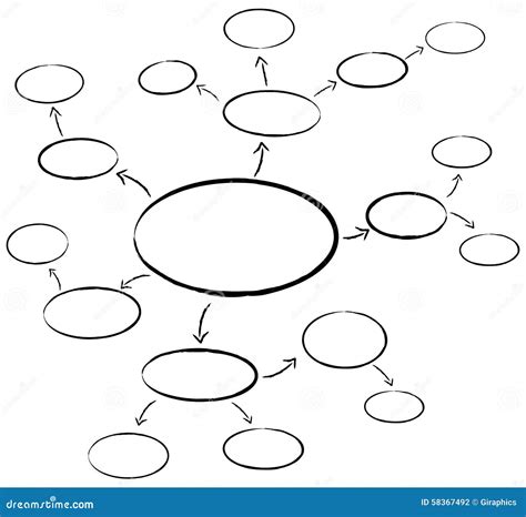 Brainstorm Template stock vector. Illustration of bubble - 58367492