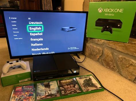 Microsoft Xbox One 500GB Video Game 1540 Console Bundle Gaming System w/ 4 games - iCommerce on Web
