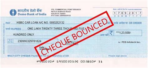 What Are The Reasons A Cheque Is Bounced Or Dishonoured?