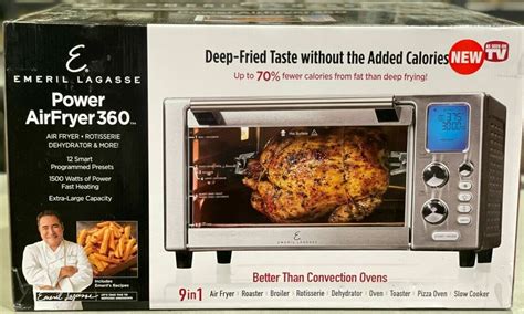 New Emeril Lagasse Power Air Fryer 360 | Grelly USA