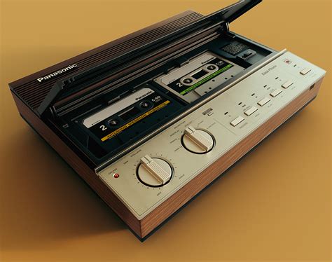 Panasonic Vintage Answering MAchine :: Behance