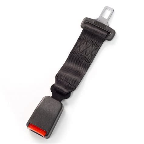 E4 Safety Certified Seat Belt Extension - Type S, Black, 10 Inches from ...