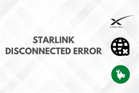 Starlink Disconnected Error: Try this Fix [2023] - BlinqBlinq