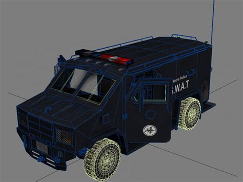 3d swat bearcat model