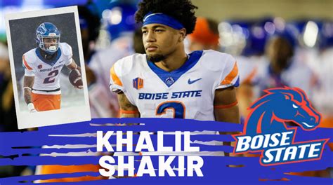 Meet 2022 NFL Draft Prospect Khalil Shakir, WR, Boise State