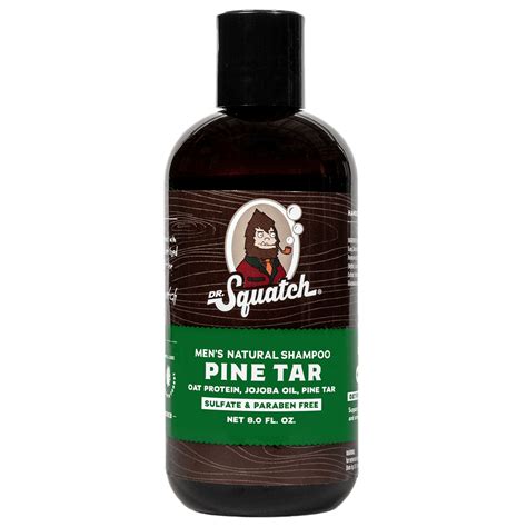 Pine Tar Shampoo | Dr. Squatch Hair Care