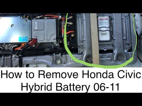 2007 Honda Civic Hybrid Battery Pack Replacement 2007 Honda