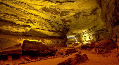 Kentucky's cave system, Mammoth Cave, is nearly 400 miles in length — and that's just what's ...