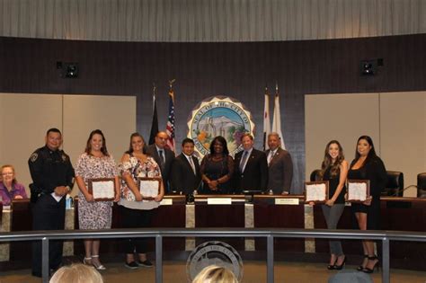 City Council honors several Fontana Police Department employees