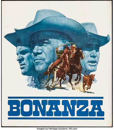 Bonanza TV series poster - Fonts In Use