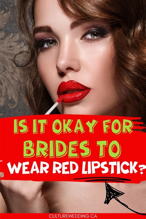 11 Gorgeous Brides That Wore Red Lipstick For Their Wedding