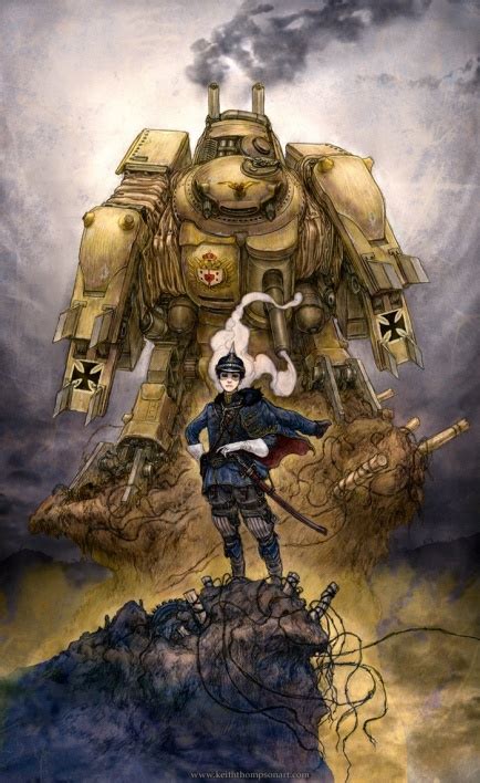 An illustration of a Clanker walker for Leviathan by Scott Westerfeld | Steampunk art, Leviathan ...