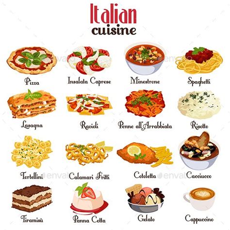 Types Of Italian Food