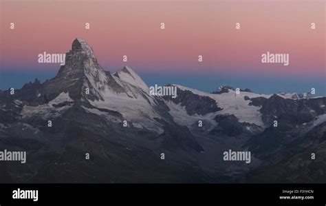 Matterhorn at sunrise Stock Photo - Alamy