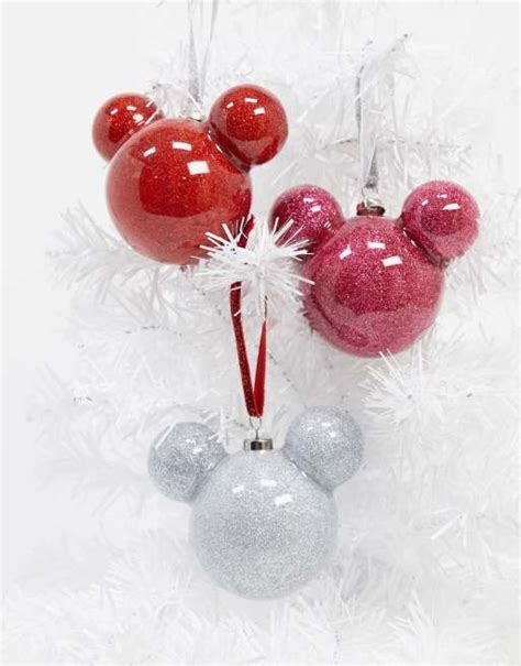 Disney Christmas baubles set of 3 | ASOS