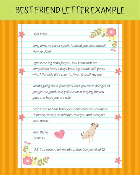 How to Write a Letter to Your Best Friend (8 steps) ️ | Imagine Forest