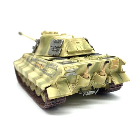 WWII German Tiger II heavy tank (Porsche version) pre-built 1/72 scale ...