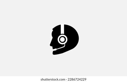 Customer Service Vector Logo Design Stock Vector (Royalty Free) 2286724229 | Shutterstock